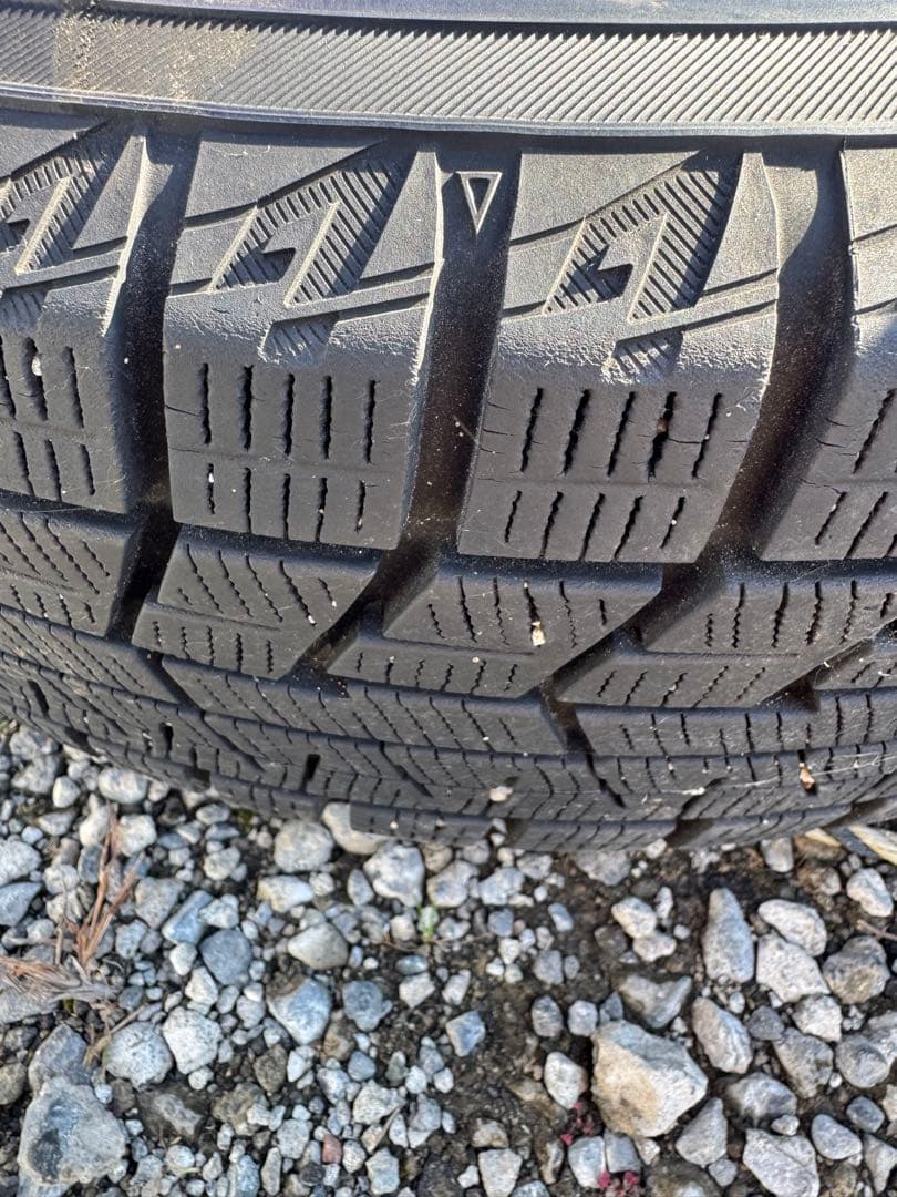トヨタ純正16インチ 鉄ホイール 冬タイヤ付き4本セット175/60R16