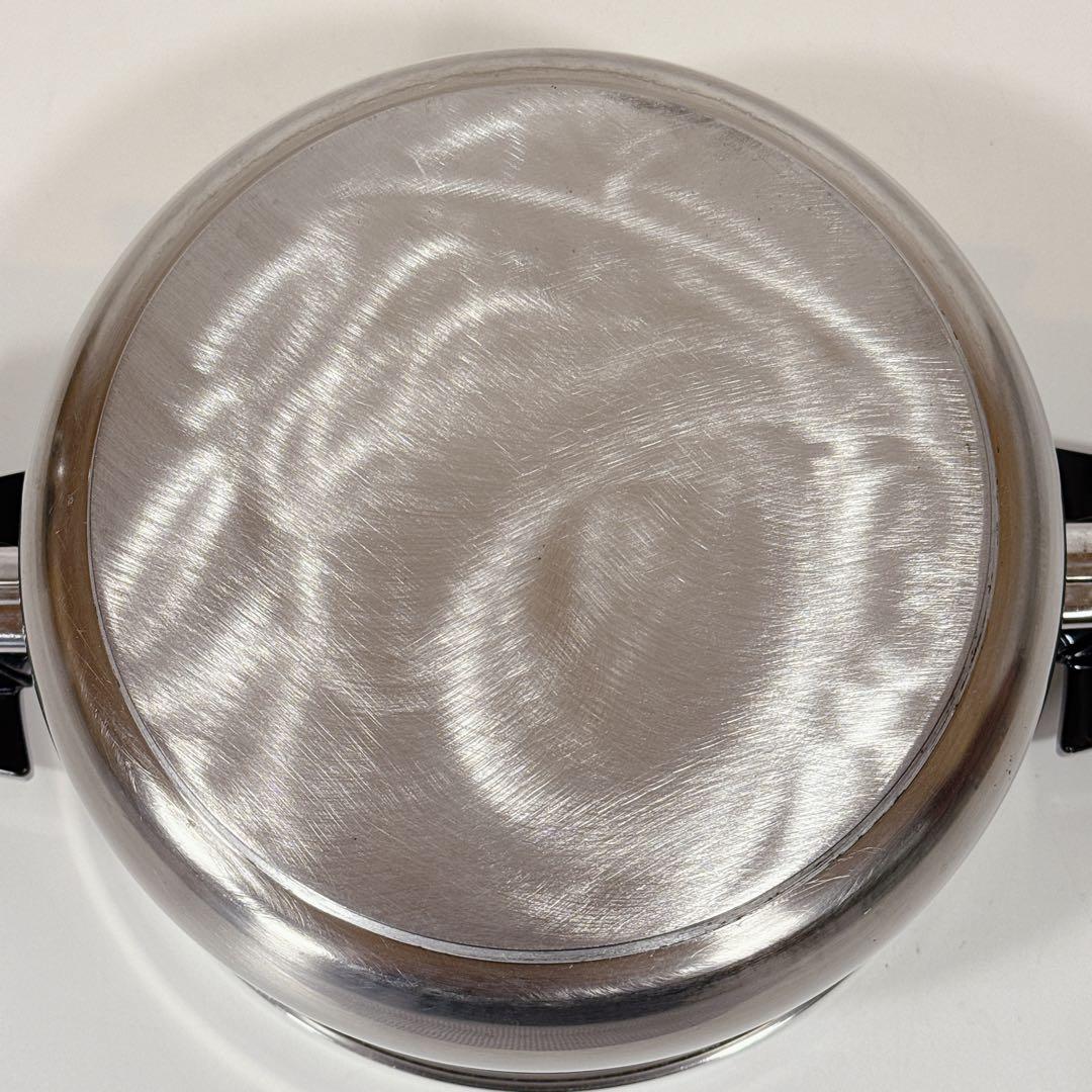 ロイヤルクイーン  QUEEN 4コート ステンレス鍋 IH対応