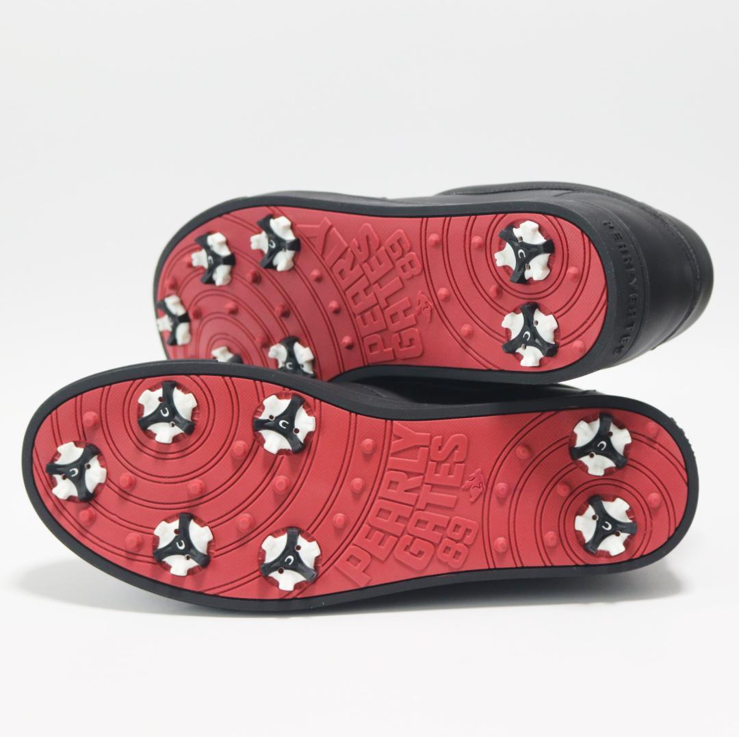 35,200円新品【パーリーゲイツ】メゾンロゴ ゴルフシューズ 25.5cm