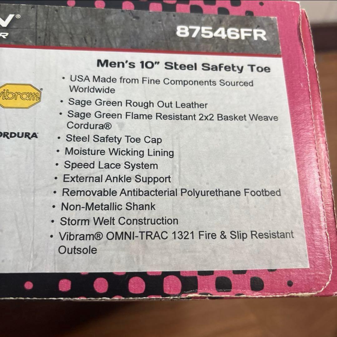 未使用品　米軍実物　CORCORAN コーコラン　ミリタリーブーツ24.5cm①