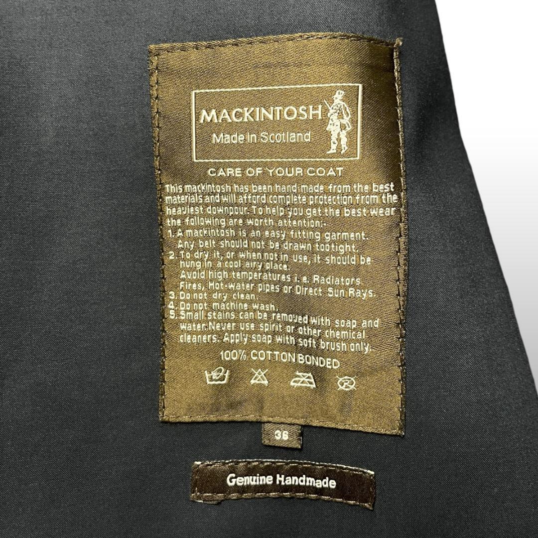 希少 MACINTOSH × FSC 2201 ダンケルド ステンカラーコート