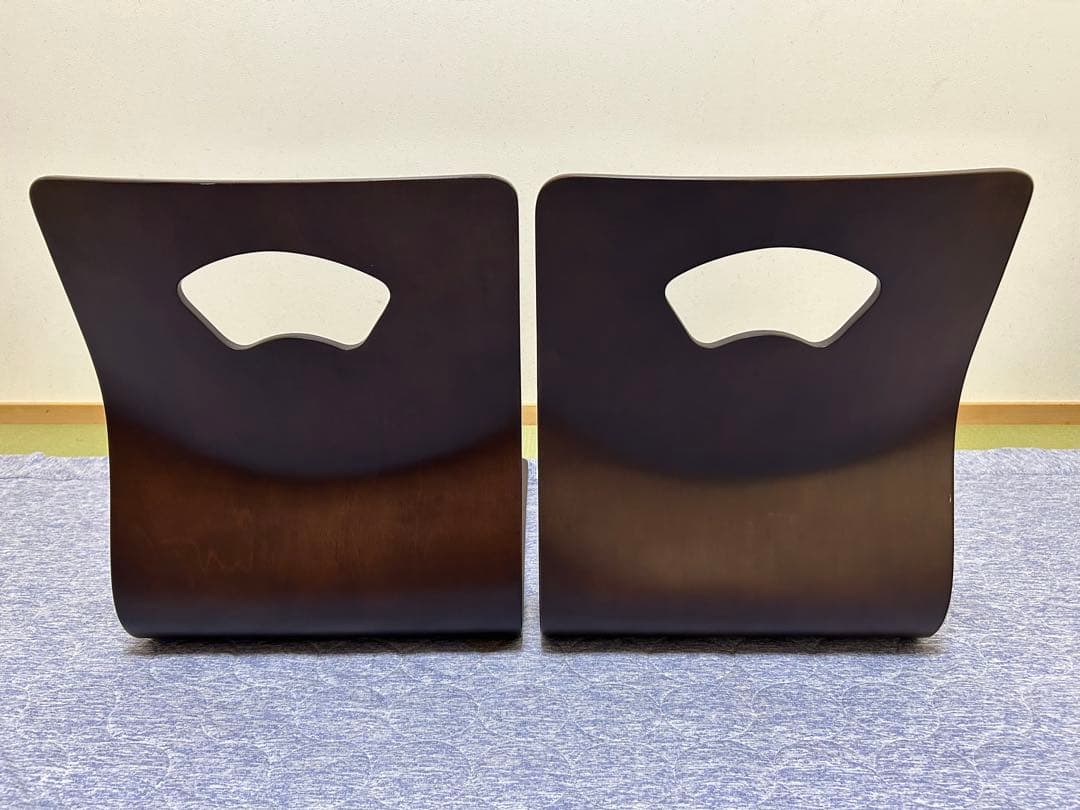 【美品】ニトリ 木製座椅子 和座椅子 6脚セット