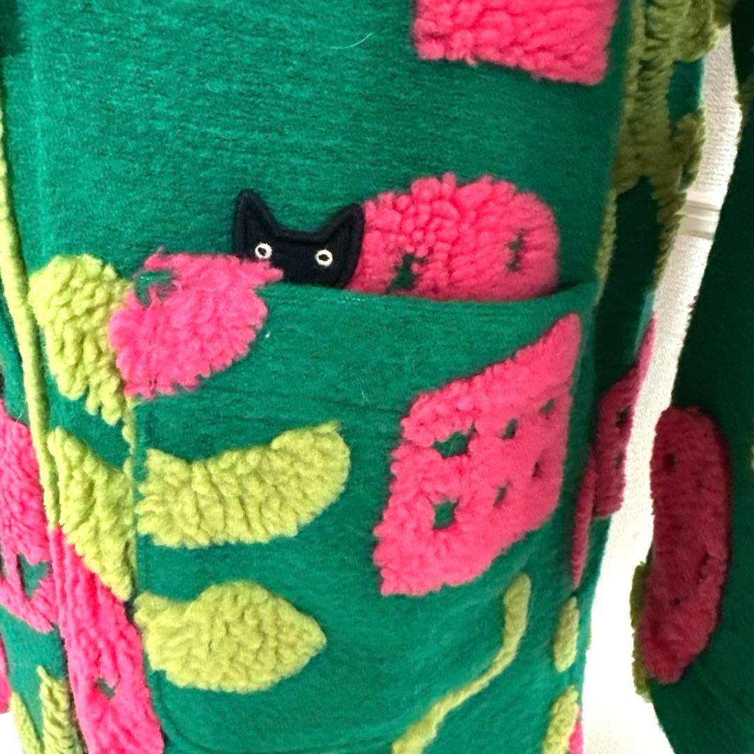 新品未使用タグ付　ワコールマタノアツコ　超極暖　柔らかモコモコガウン　ゆったりM