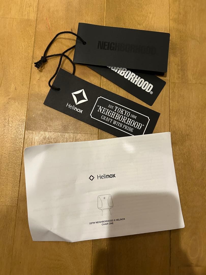 ネイバーフッド ヘリノックス チェアワン