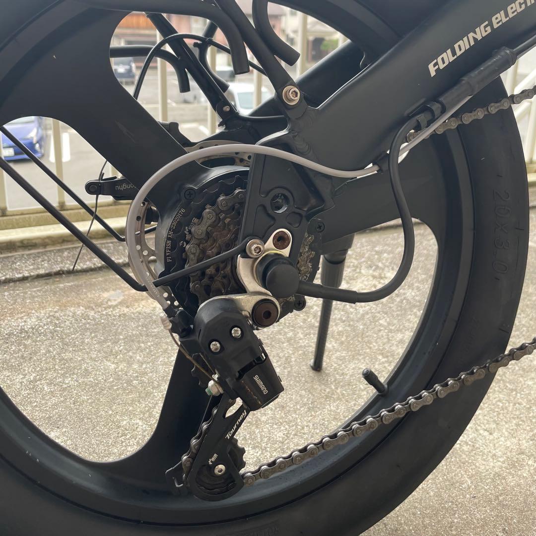 【送料込み】FLYFISH 電動アシスト自転車｜フル電動モード対応