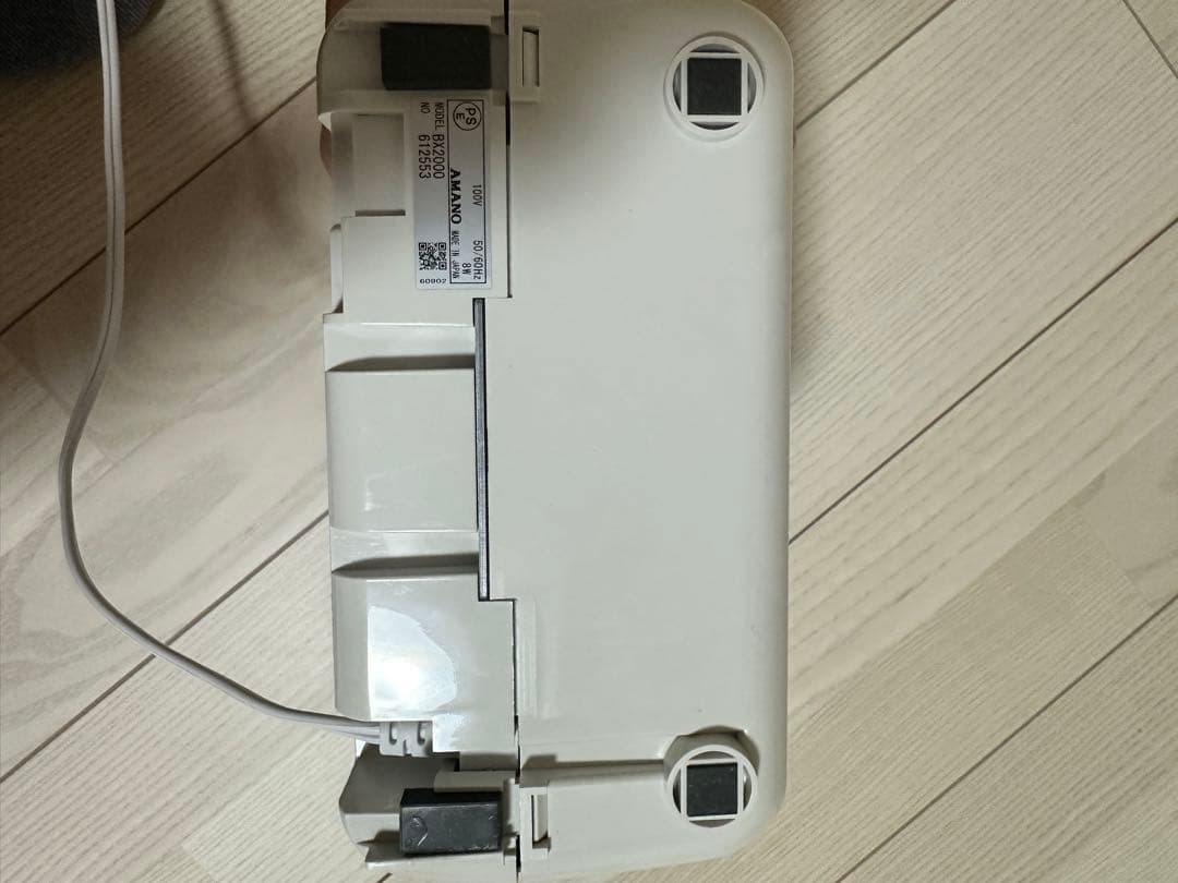 タイムカード122枚付き AMANO BX2000 電子タイムレコーダー