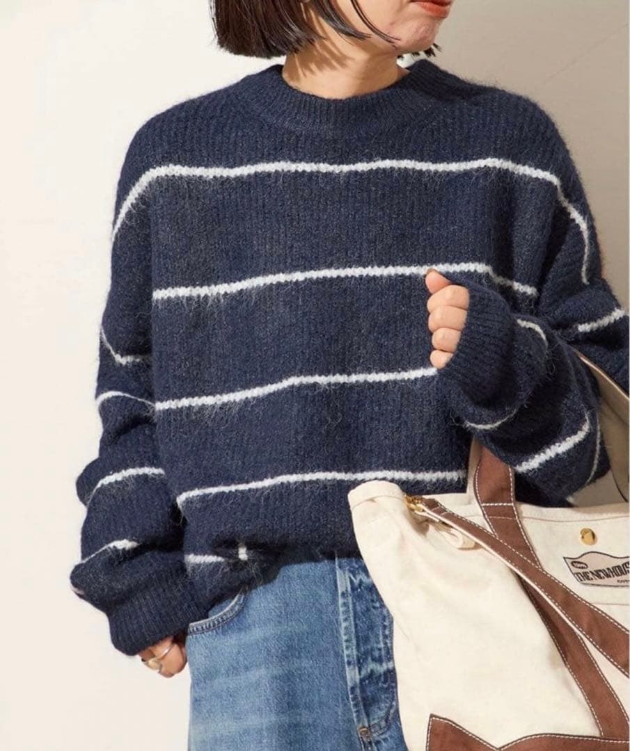 JOURNAL STANDARD L'ESSAGE ウールシャギープルオーバー