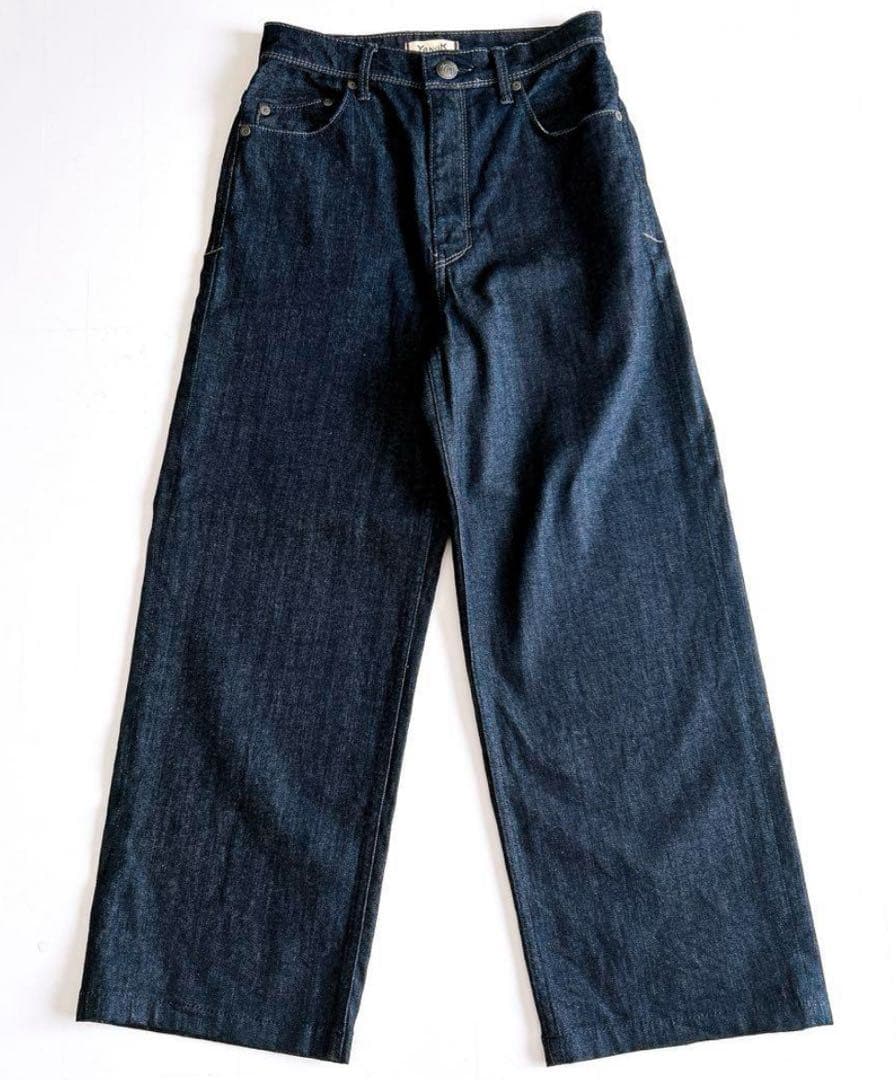 ヤヌーク LILITH リリス ワイド ストレート デニム パンツ 26