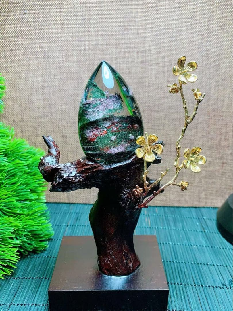 ⭐︎【極上品】天然 ガーデン クォーツ 置物 103.1g