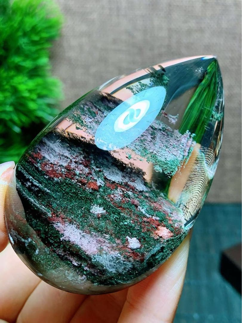 ⭐︎【極上品】天然 ガーデン クォーツ 置物 103.1g