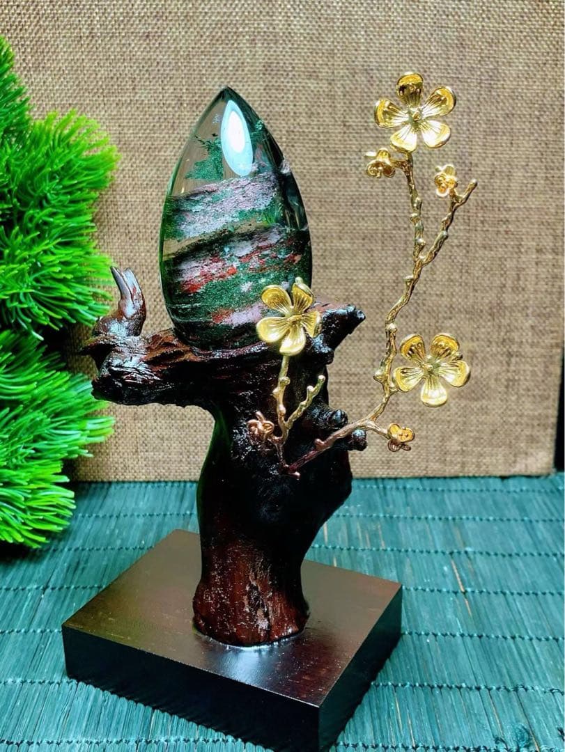 ⭐︎【極上品】天然 ガーデン クォーツ 置物 103.1g