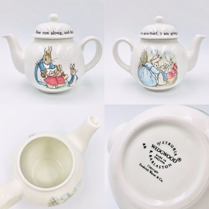 未使用  ウェッジウッド ピーターラビット 英国製 旧刻印