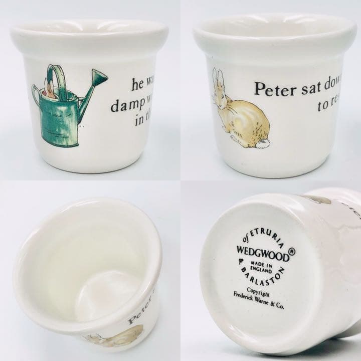 未使用  ウェッジウッド ピーターラビット 英国製 旧刻印