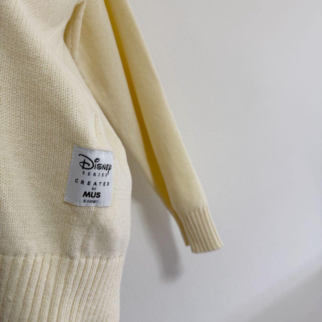Disney SERIES by MUS 　ミッキー　MD FACE ニット