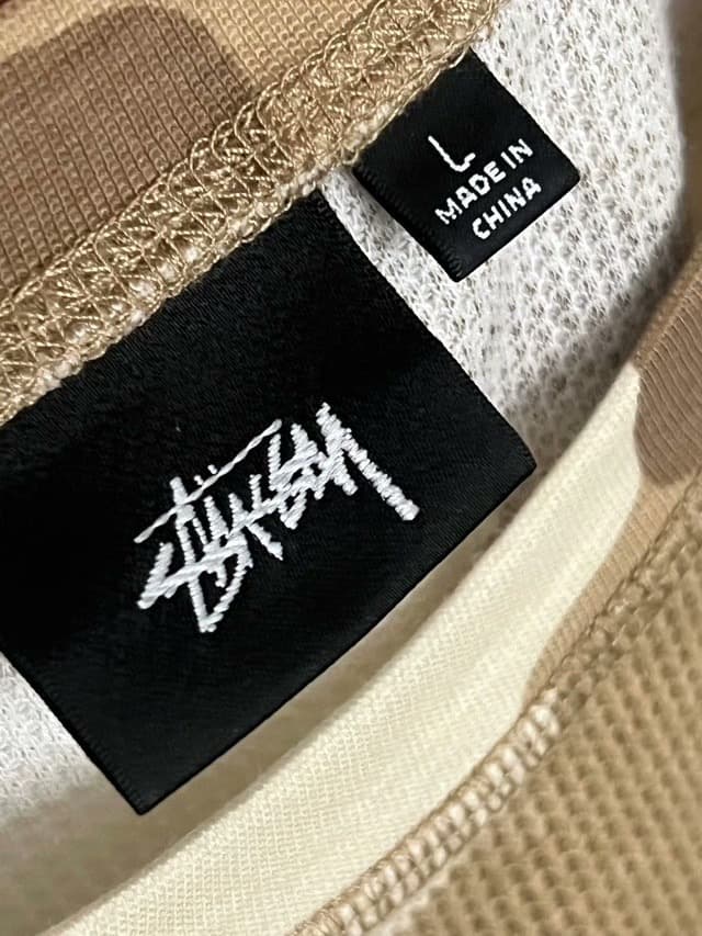 STUSSY BASIC THERMAL DESERT CAMO サーマル L