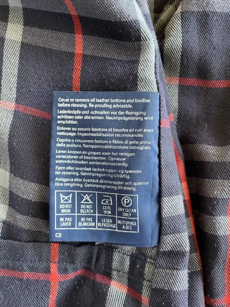 Burberrys' バーバリーズ ステンカラーコート ノバチェック 英国製