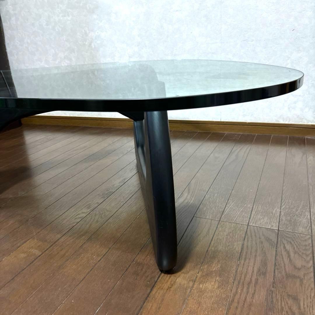 【美品】※直接お渡しのみ イサムノグチ コーヒーテーブル ガラステーブル