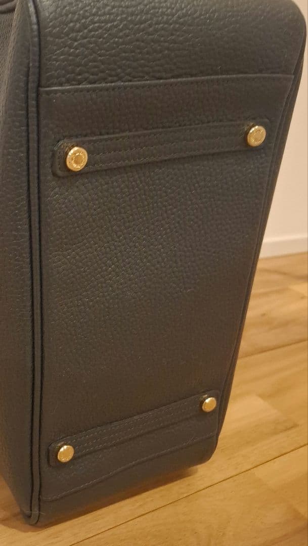 A.D.M.J. エーディーエムジェイ　トートバッグ　レザーバッグ　シボ革