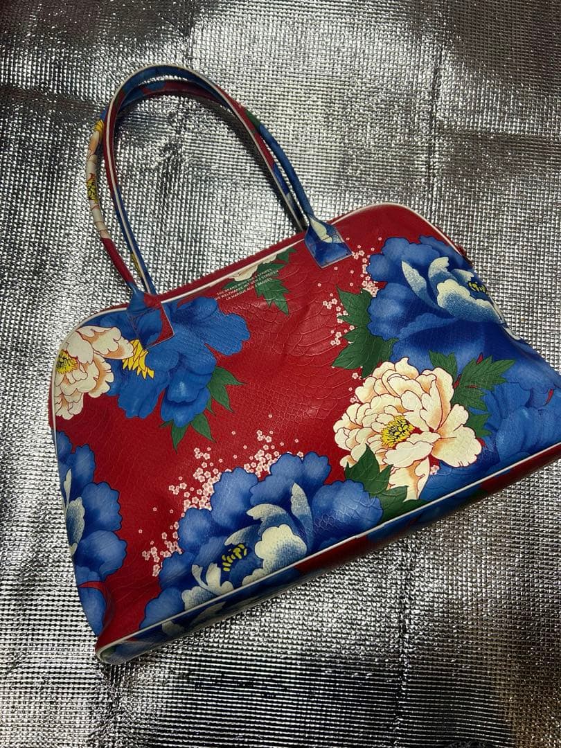 ★超美品　adidas 花柄 ボストンバッグ