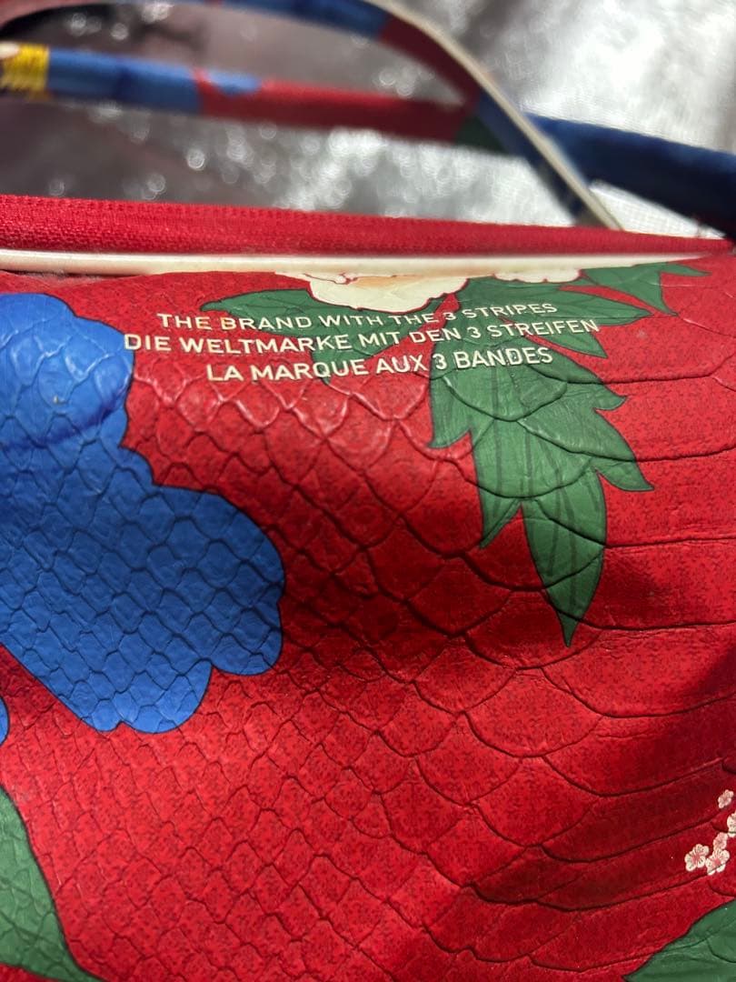 ★超美品　adidas 花柄 ボストンバッグ