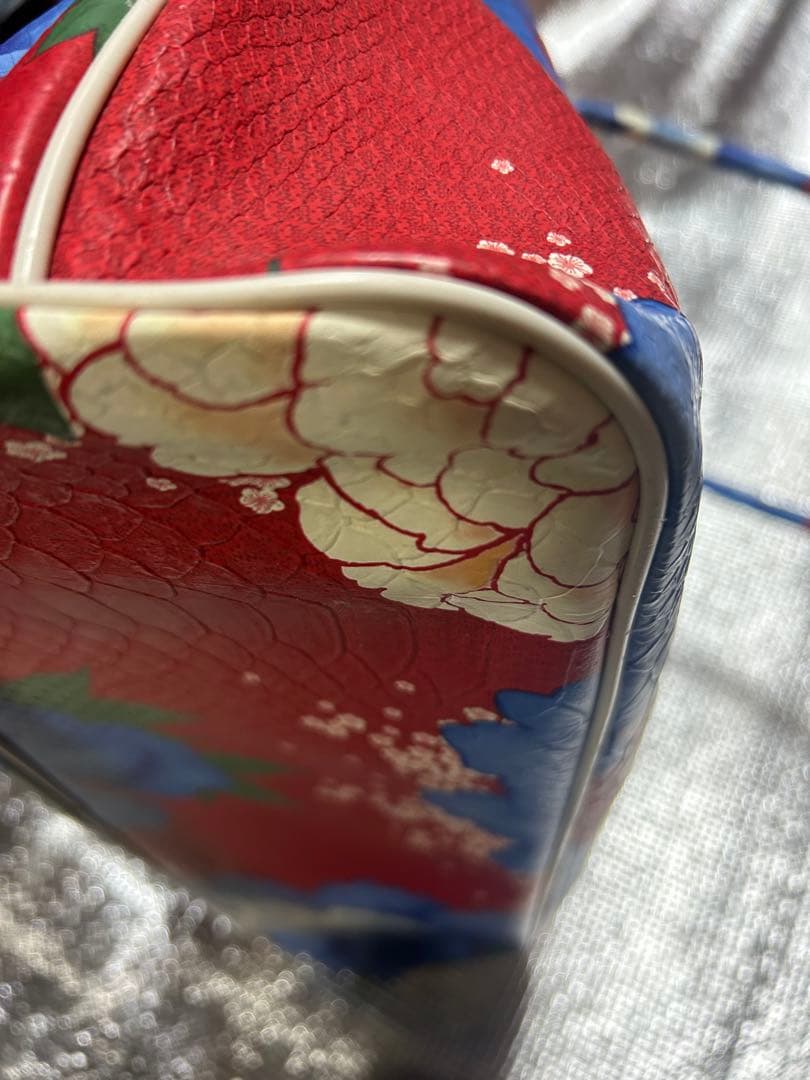 ★超美品　adidas 花柄 ボストンバッグ