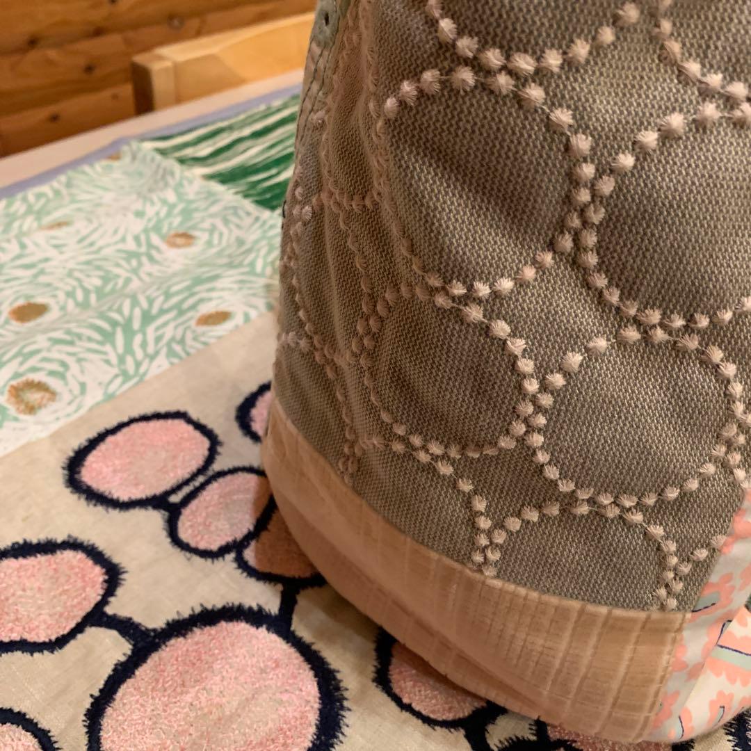 ミナペルホネン Peace バスケットバッグ　未使用　土日お値下げ