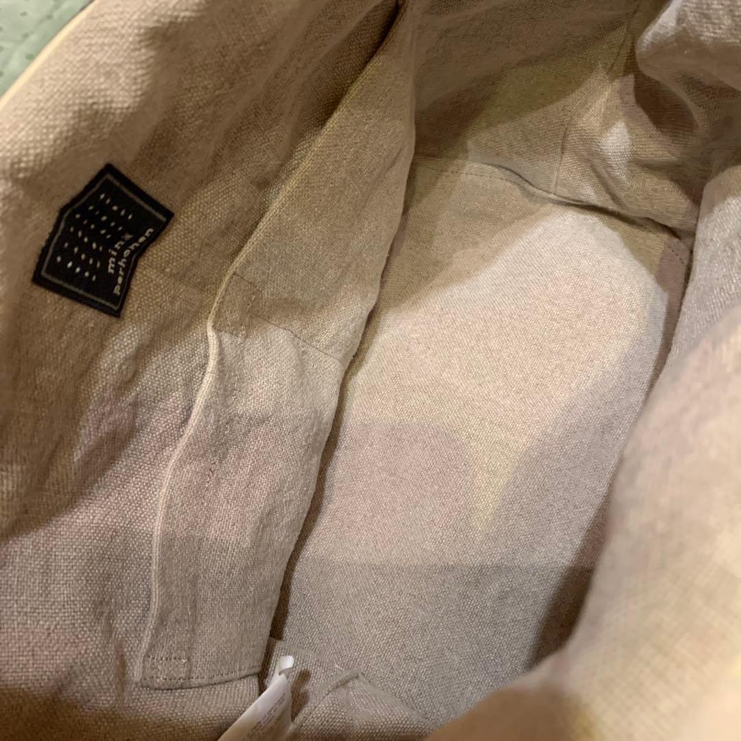 ミナペルホネン Peace バスケットバッグ　未使用　土日お値下げ