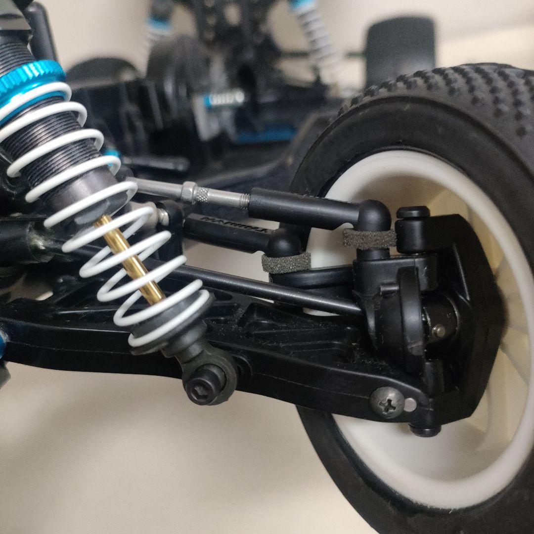 タミヤDB01シャーシ、オプション多数装備、ボディ付き