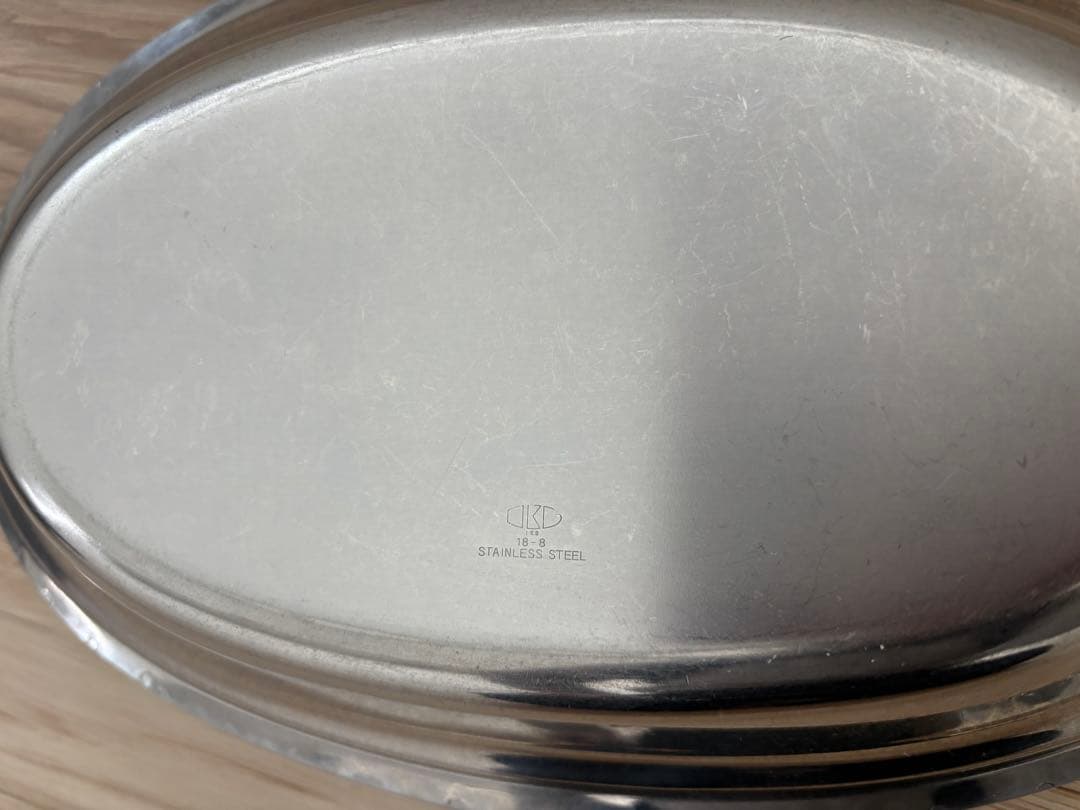 イケダ IKD ステンレス カレー皿 27枚 大