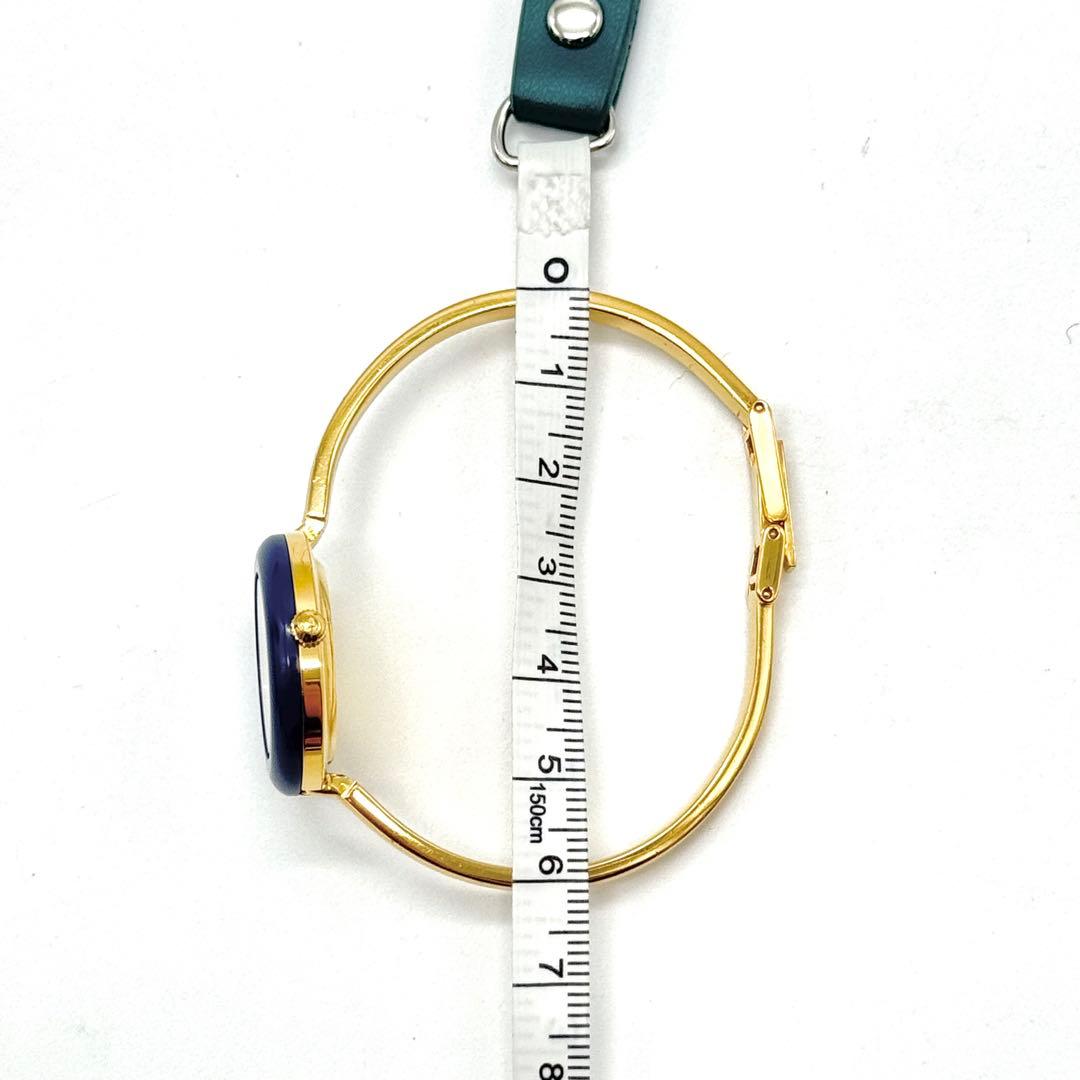 箱付き美品 GUCCI 腕時計 チェンジベゼル レディース ゴールド 12色