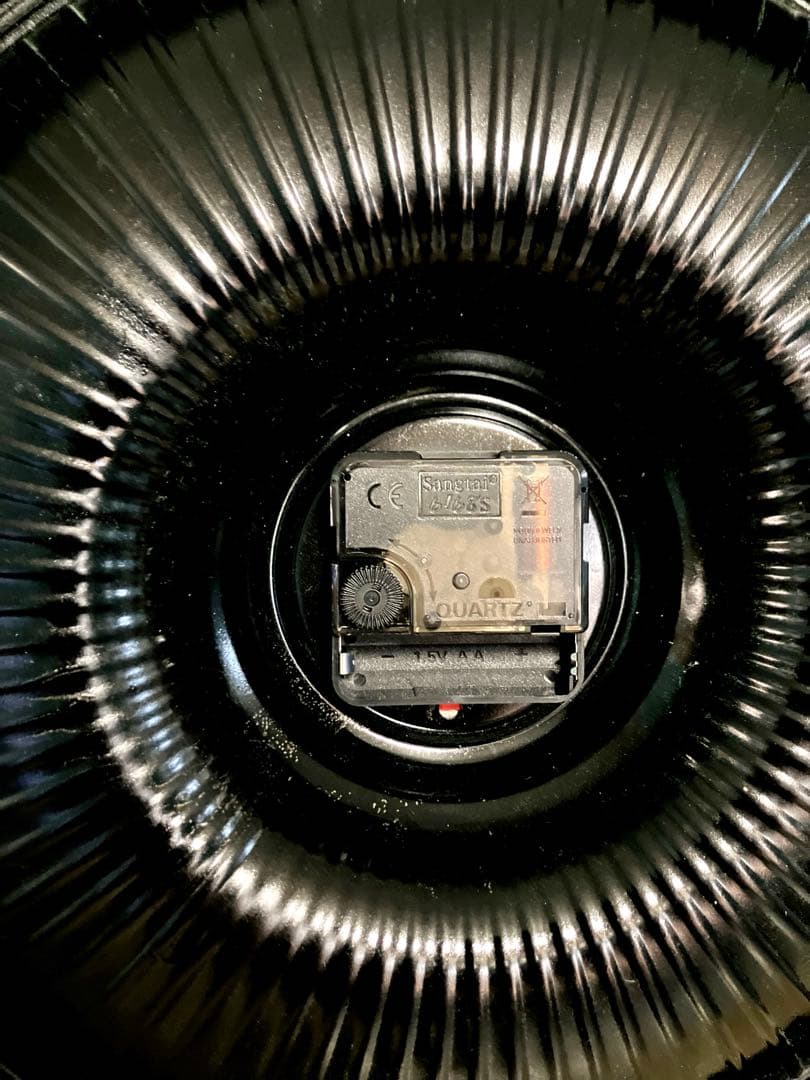 アメ車、ポンティアックホイールキャップ壁掛け時計