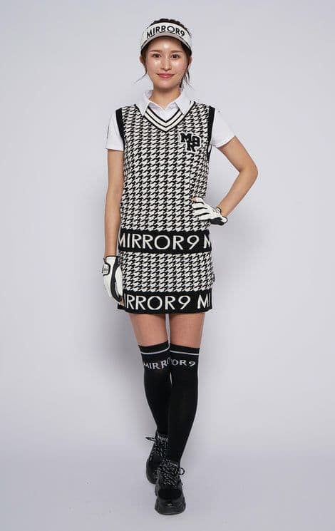 MIRROR9 千鳥格子 セットアップ Mサイズ