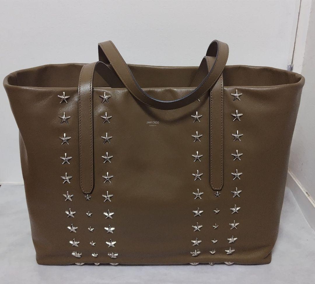 お値下げ【新品】JIMMY CHOO ジミーチュウ バッグ カーキ ピムリコ