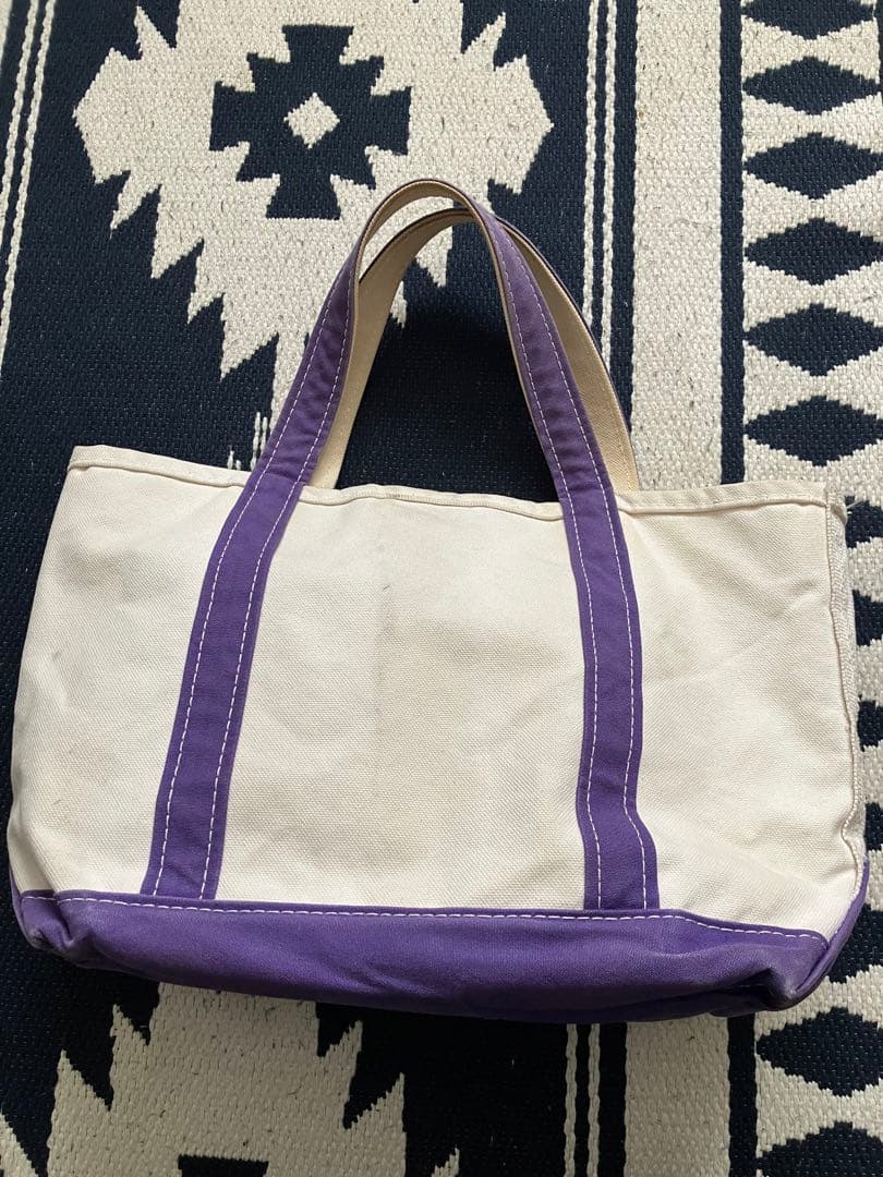 希少パープル　L.L.bean トートバッグ　ビーントート