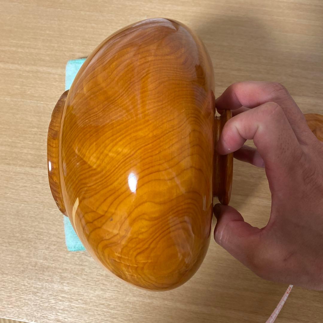 台湾ひのき聚寶盆　幸運金運の置物・風水・高級品