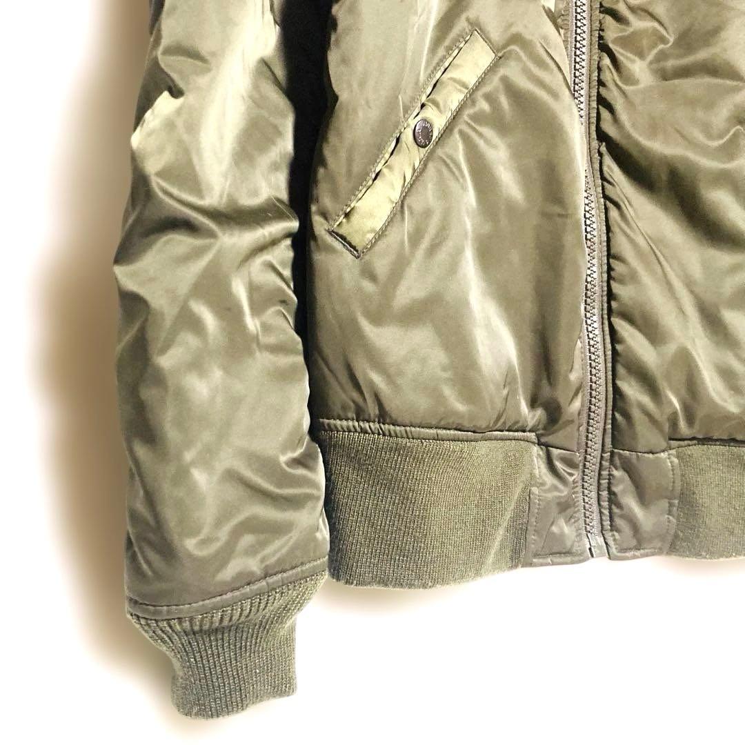 AVIREX 35周年 MA-1 リバーシブル フライトジャケット カーキ L