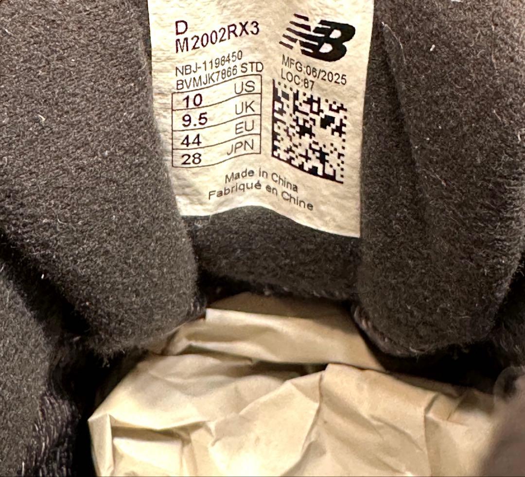 【新品】New Balance M2002RX3 GORE-TEX 28㎝ 希少