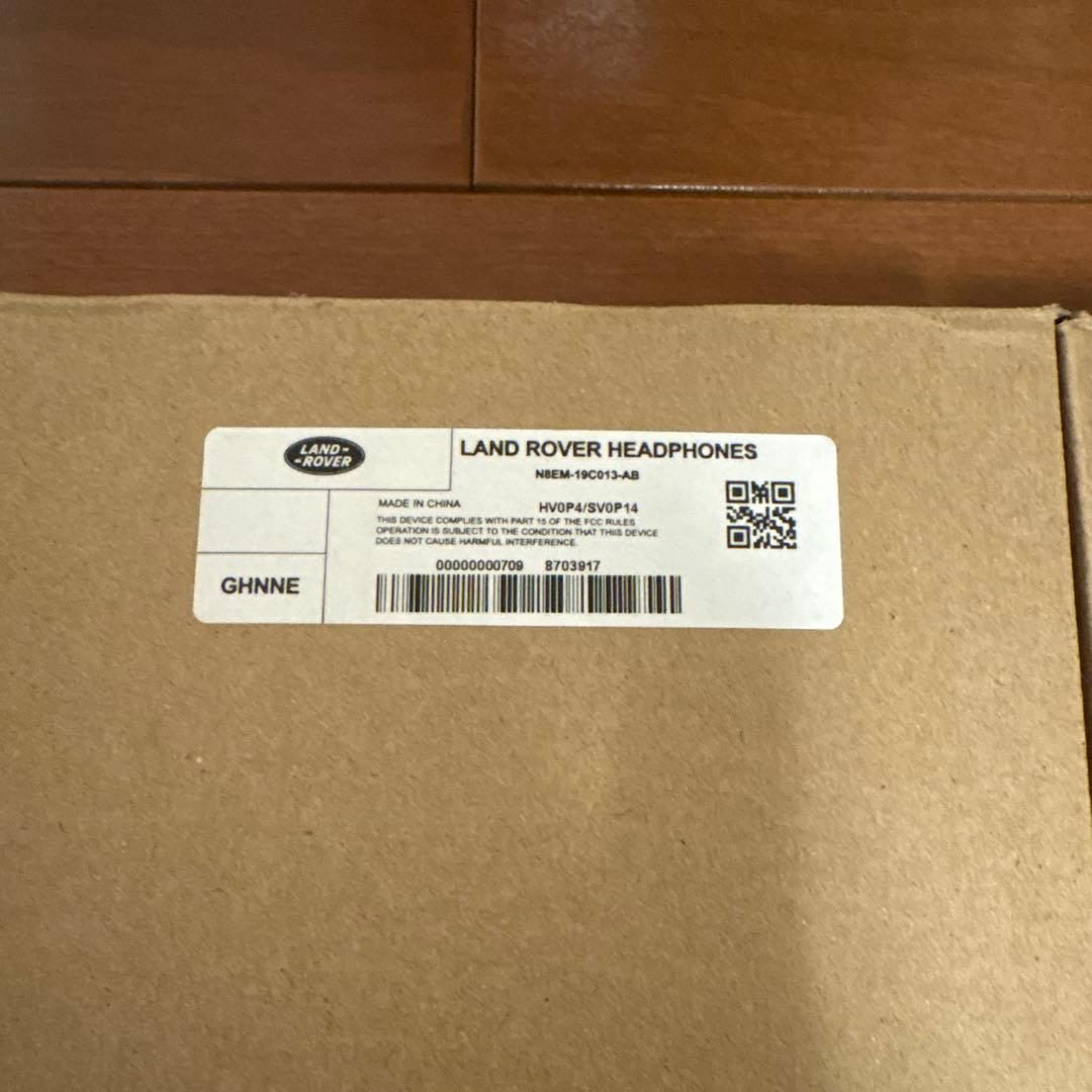 現行 ランドローバー レンジローバー SV リアエンターテイメント ヘッドフォン