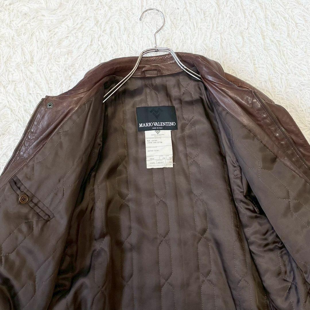 MARIO VALENTINO　マリオ　ヴァレンチノ　レザー　ジャケット　本革