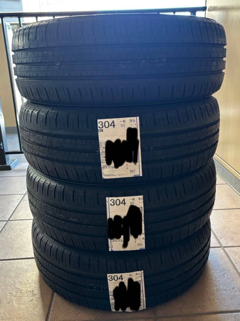 【新車外し】DUNLOP 205/60R16 サマータイヤ ノア90系