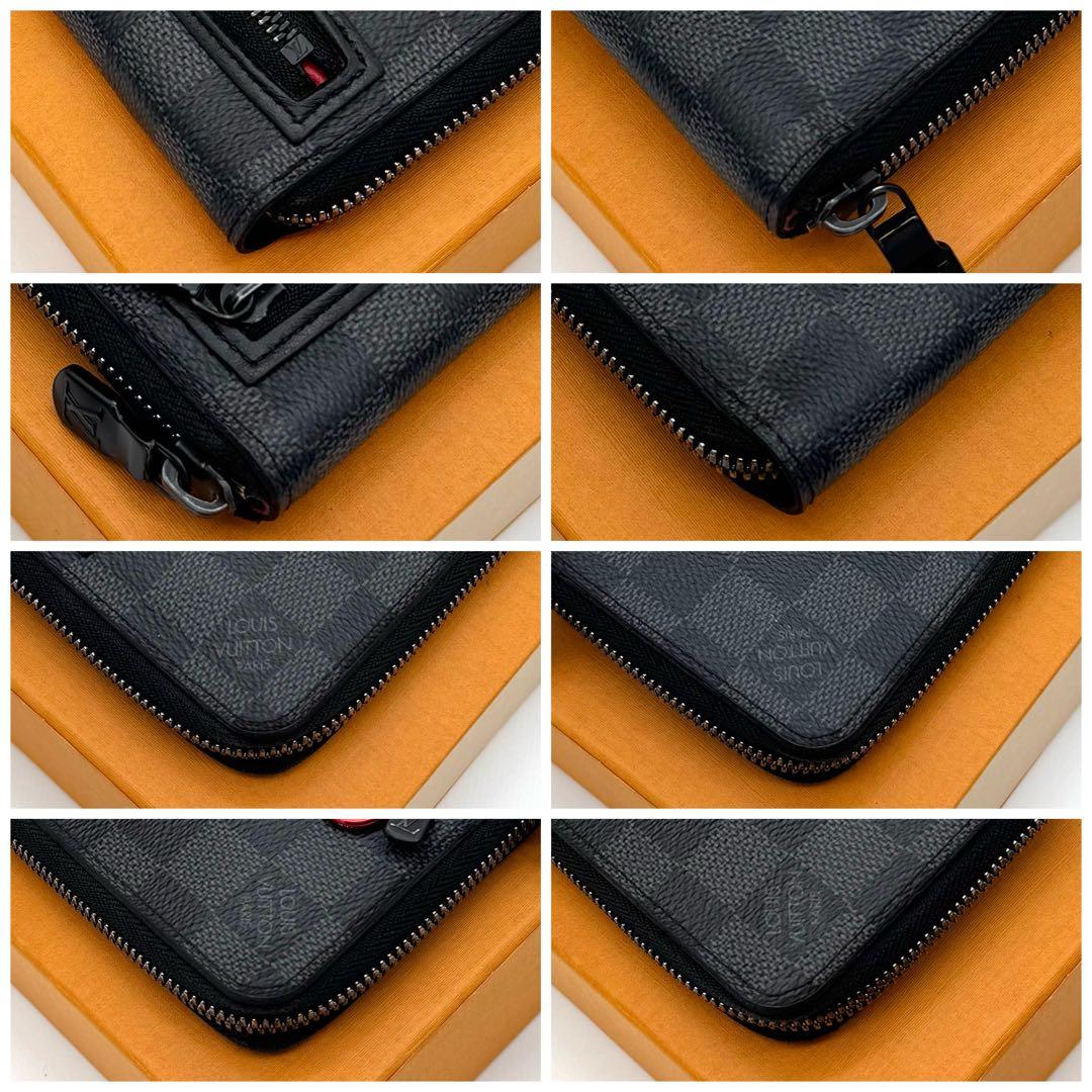 ルイヴィトン ダミエグラフィット ユーティリティ ジッピー ヴェルティカル