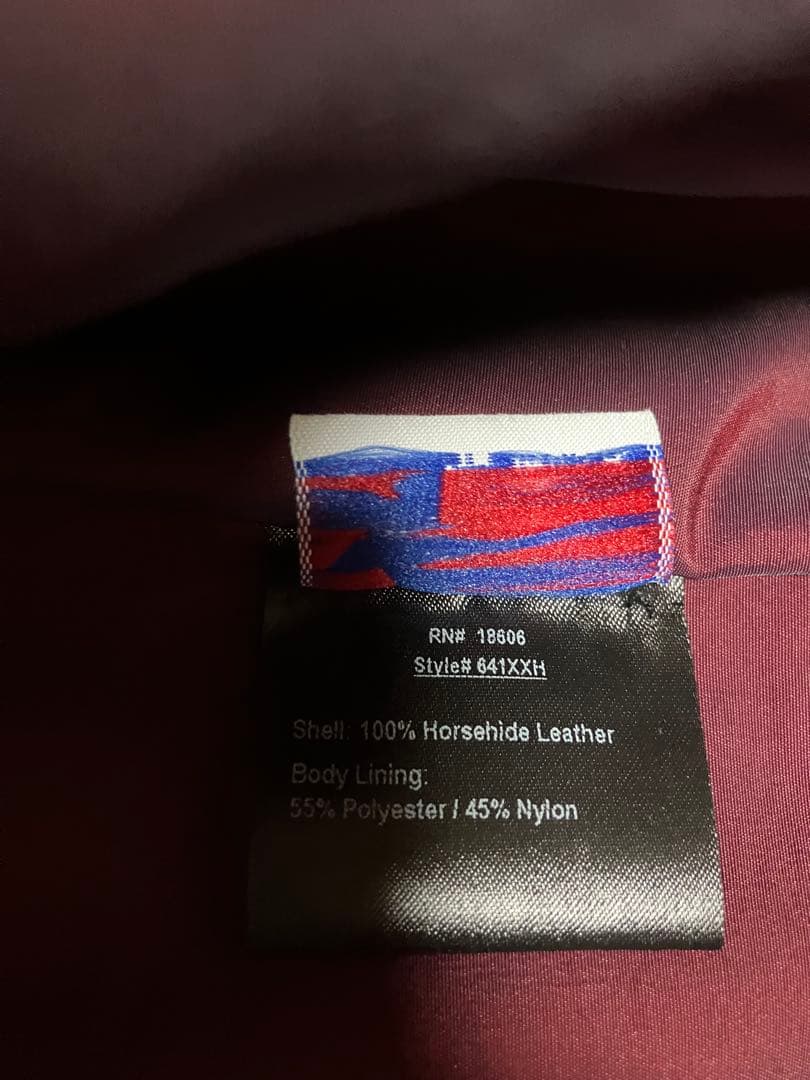 schott ショット　641xxh 40サイズ　ライダースジャケット