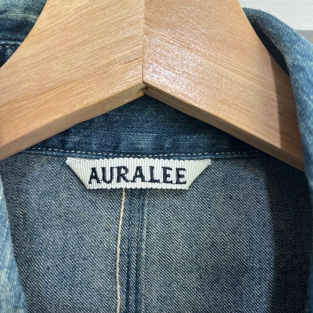 トップス SUNFADE BLEACH LIGHT DENIMSHIRTS BLOUSON