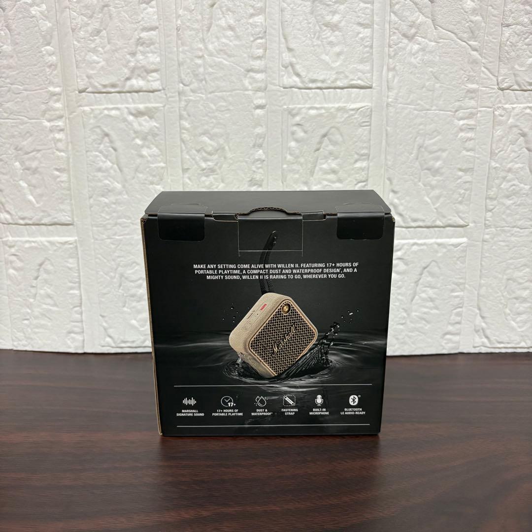Marshall Willen Ⅱ クリーム Bluetoothスピーカー