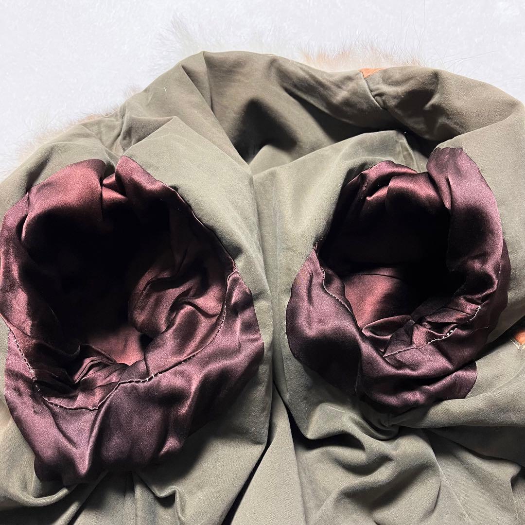 【希少】GIORGIO BRATO☆ライダース☆ファー付き☆羊革☆ブラウン☆48