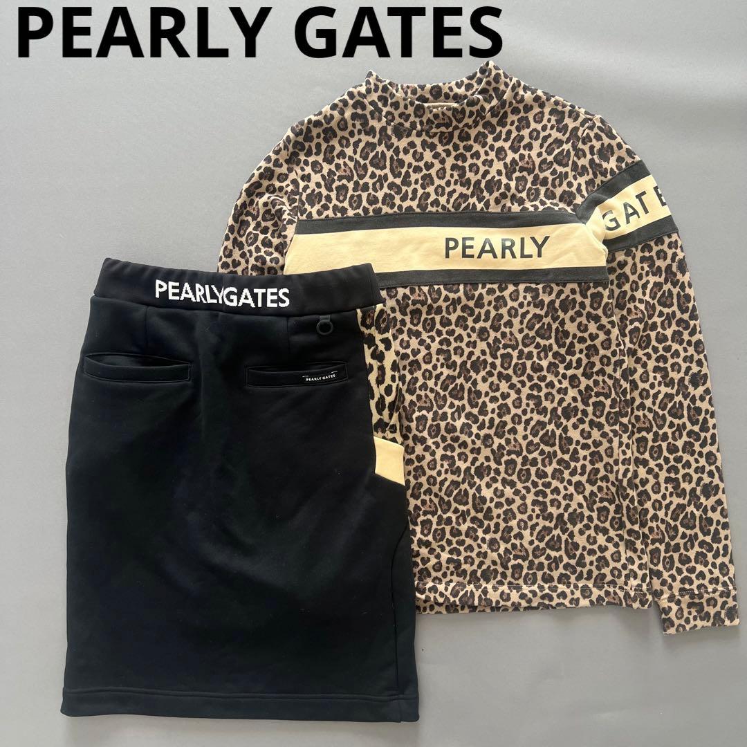 PEARLY GATES パーリーゲイツ　セットアップ　　ヒョウ柄　レオパード