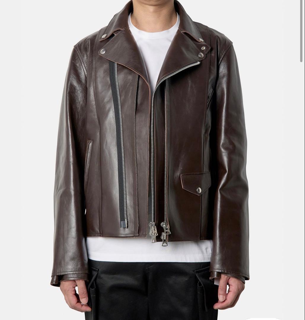 なひSacai 25AW Leather Jacket レザージャケット