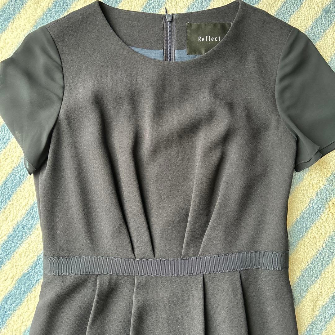 お受験用　濃紺ワンピース　7号