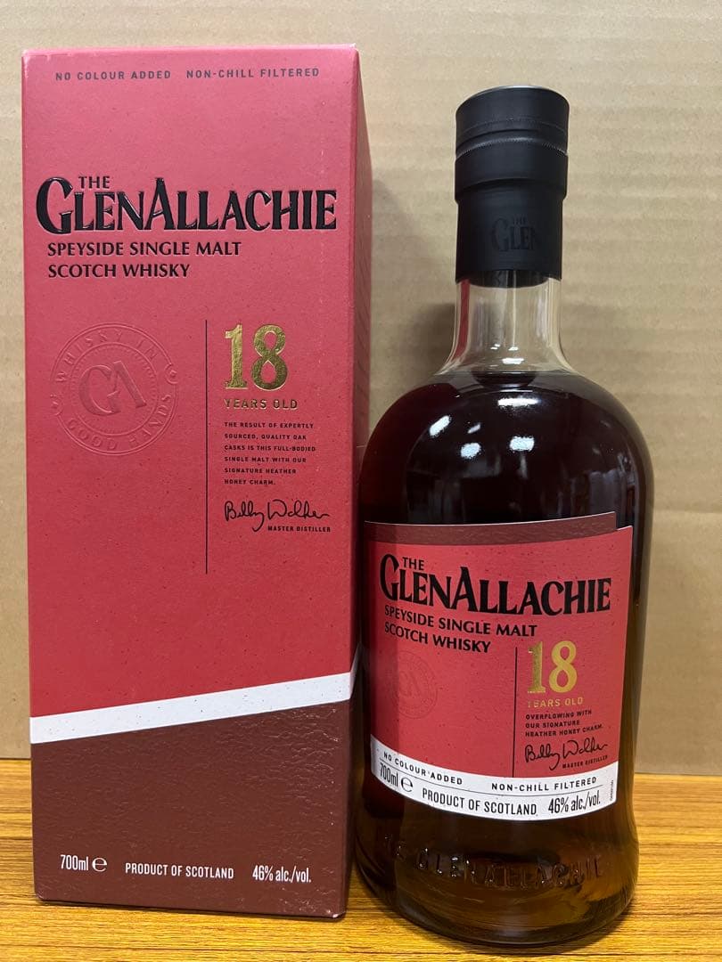 グレンアラヒー　18年 新ボトル