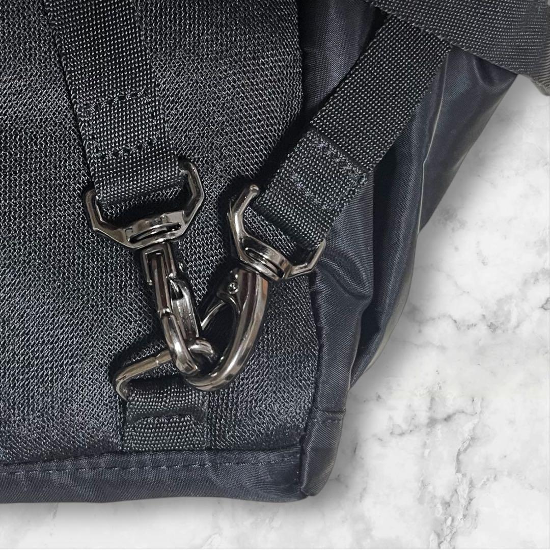 【極美品】agnès b. マザーズバッグ ブラック 2way